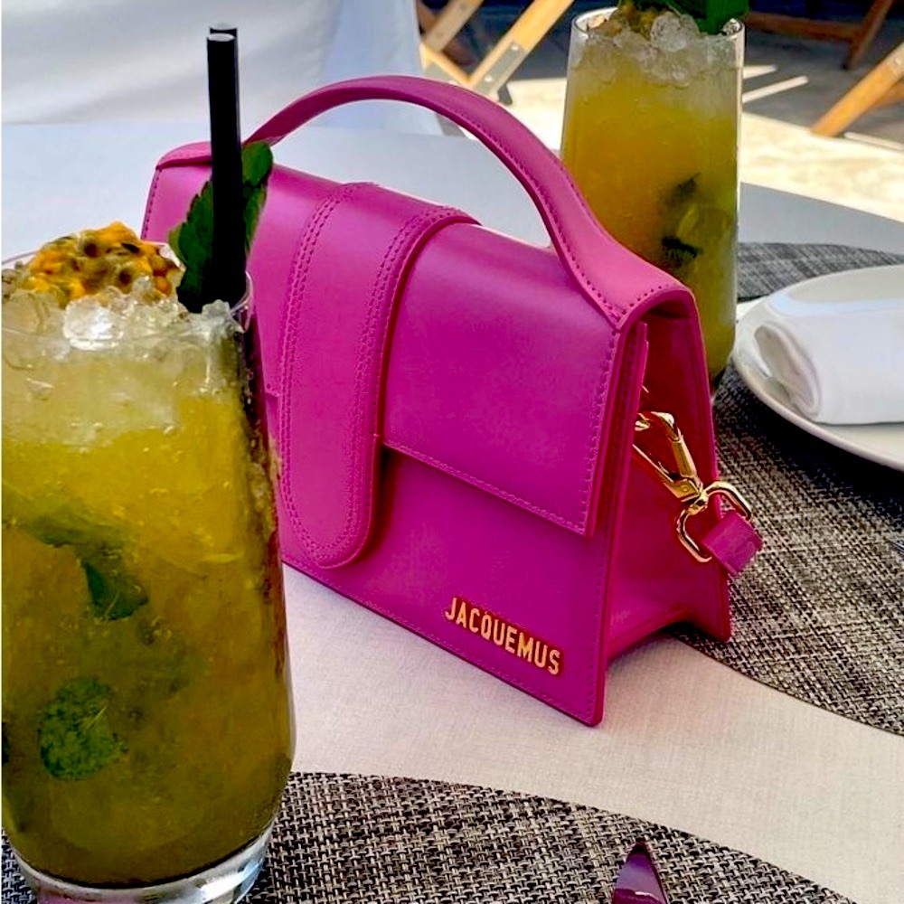 JACQUEMUS
Pink Le Papier 'Le Bambino' Bag